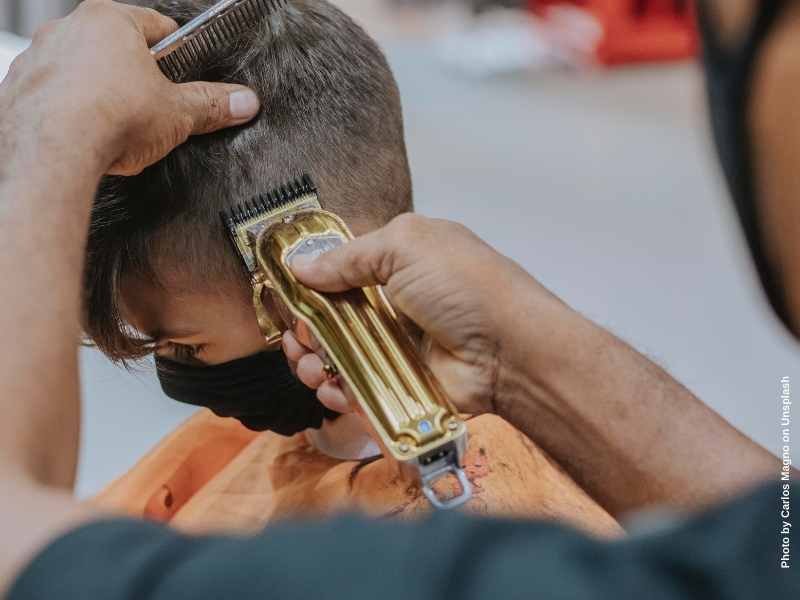 What going to the barber unarranged has to do with emotional violence