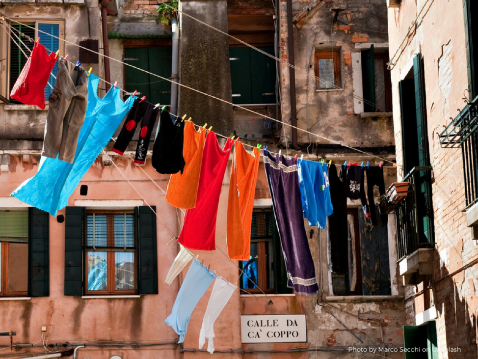 clothes disappearing after visit to dad